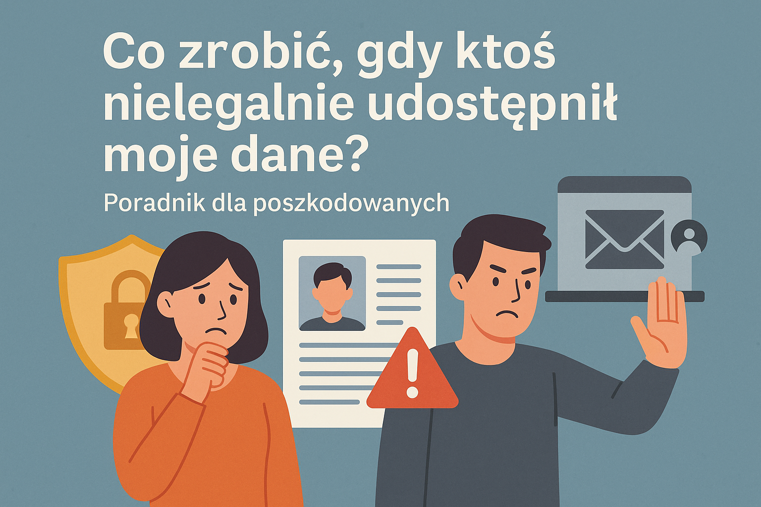 Nielegalne udostępnienie danych osobowych – co zrobić krok po kroku i jakie masz prawa